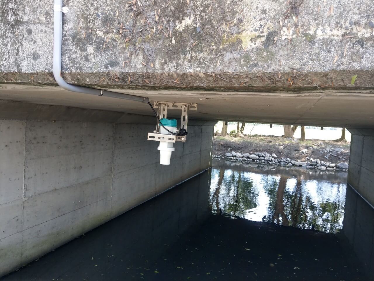 屏東興安村液位連續監測建置圖片
